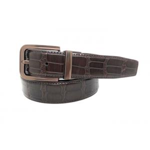 Soft Leather Reversible Belt For Men Black And Brown Dress Belt Rotate Buckle