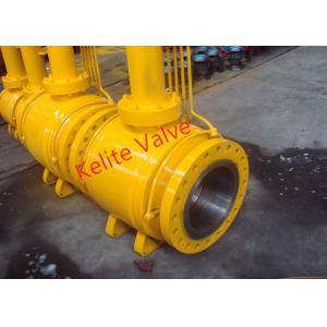 API ISO CE Standard Fully Welded Ball Valve , Metal Seated Ball Valves