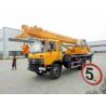 China DFAC Mobile Hydraulic Vehicle Mounted Crane With 16 - 20 Ton Lifting Capacity wholesale