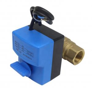 Manual electric ball water air compressor micro three-wire two-way valves