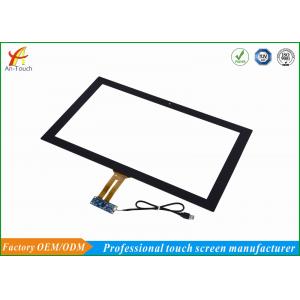 China Fast Response Capacitive Touch Screen Oem 23.6 Inch , 524.72*296.4mm Active Area supplier