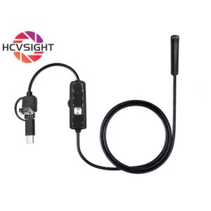 China Micro USB Endoscope Camera 3IN1 Industrial Endoscope With Adjustable LED Light wholesale