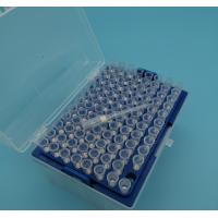 China 0.1-10ul Disposable Pipette Tips Transparent Sterile Low Adsorption Suction Head on sale