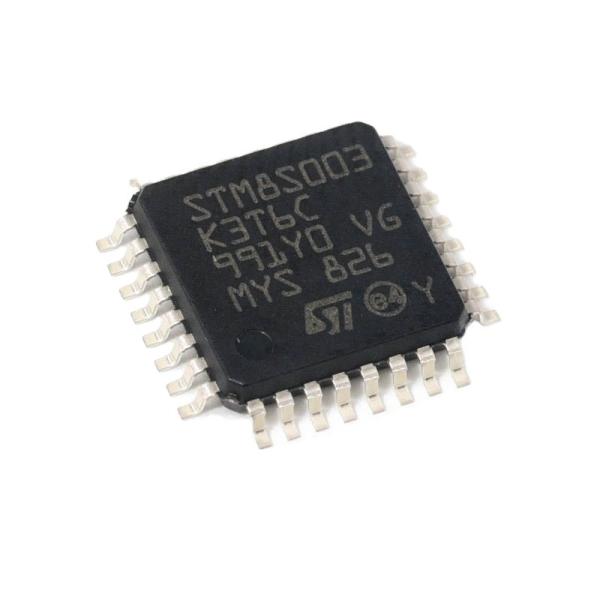 New Original Microcontrollers MCU 8-bit STM8 CISC 8KB Flash 3.3V/5V 32-Pin LQFP Tray Electronic component IC chip STM8S003K3T6C