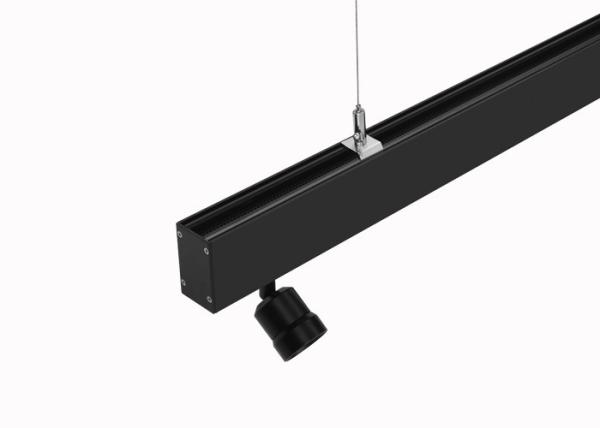 Aluminum 80-90lm/W 1.2m 36 WATT LED Linear Lighting Fixture Black IP20 60Hz CE