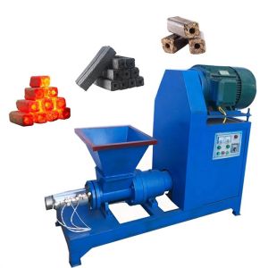 China 22kw Biomass Rice Husk Charcoal Briquette Machine Non Toxic Screw Propreller on sale