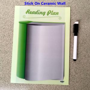 168*230 mm Sticky Dry Erase Board ISO9001 With No Residue Adhesive Tape