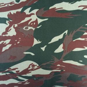 China T65/C35 20*16/120*60 Twill Camo Printed Military Uniform Fabric supplier