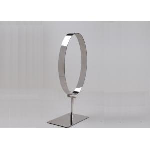 China Mirror Finished Stainless Steel Metal Belt Display Stand / Belt Display Hanger supplier