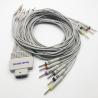 China Medex 26 Pin 3.0 Din ECG Patient Cable 16 Lead Wire TPU Jacket wholesale