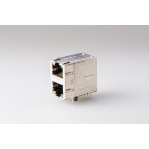 China RJ45 Connector Jack RJ 2P Filter With LED And Shield RMA-065BC-20F6-YG supplier