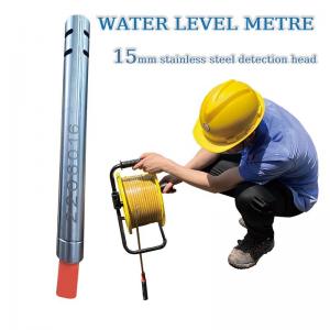 Portable Water Level Meter 30-500M Underground Well Deep Water Level Gauge