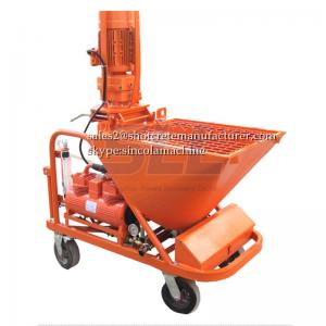 China Cement Mortar Spraying Machine For Building , Automatic Wall Plastering Machine wholesale