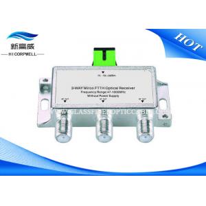 China Mini 3 Way HDMI AOC Cable CATV Passive Optical Node / FTTH Optical Recever wholesale