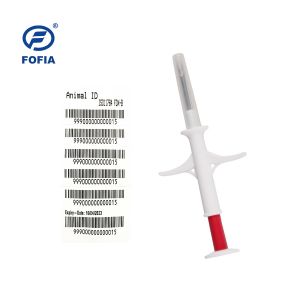 China ISO11784/5 FDX-B 標準 RFID 動物ID マイクロチップ 使い捨て注射器 チップ ユニークなデータセキュリティ wholesale