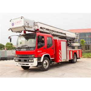 China 4x2 Drive Four Door Structure 30m Aerial Ladder Fire Truck For High Building supplier