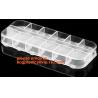 Multipurpose Collapsible Storage Box Transparent Plastic Drawer Storage Box,