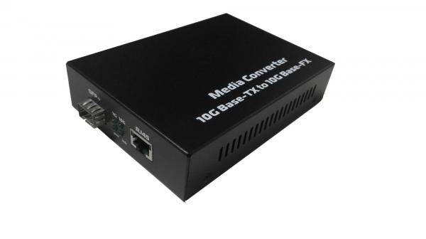 5W Fiber Optic Media Converter Support Hot Plugging , Optical To Ethernet