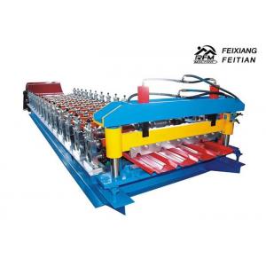China High Precision Galvanized Color Steel Roll Forming Machine 12 Month Warranty supplier
