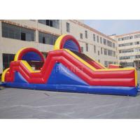 China Indoor / Outside Inflatable Obstacle Course Training Course Equipment on sale