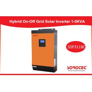 China 5kVA High Frequency Solar Power Inverters for Office Building / Factory , Orange Color supplier