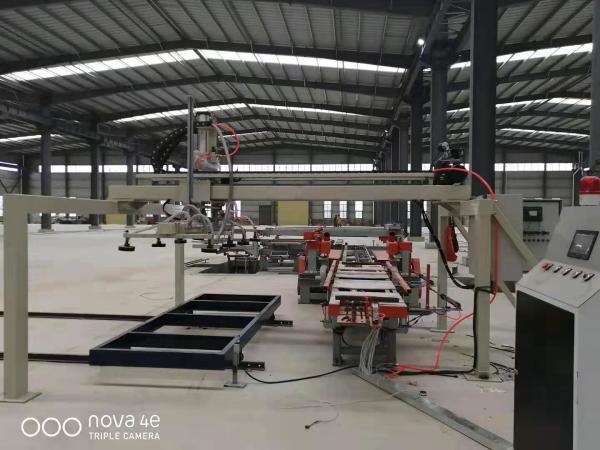 Полноавтоматическая машина слоения доски стены сандвича Mgo с стальной структурой