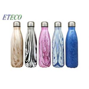 China 304 Stainless Steel Bicycle Water Bottle , Metal Sports Water Bottle supplier