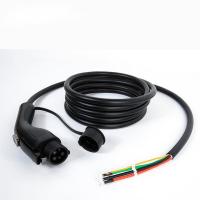 China SAE J1772 EV Charging Cable 16A Black Cord Type1, 3.5KW Electric Car Charger Plug on sale