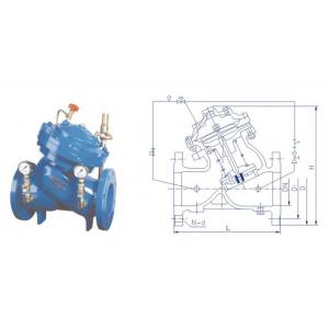 Industrial High Pressure Reducing Valves For Water Distribution Pipes