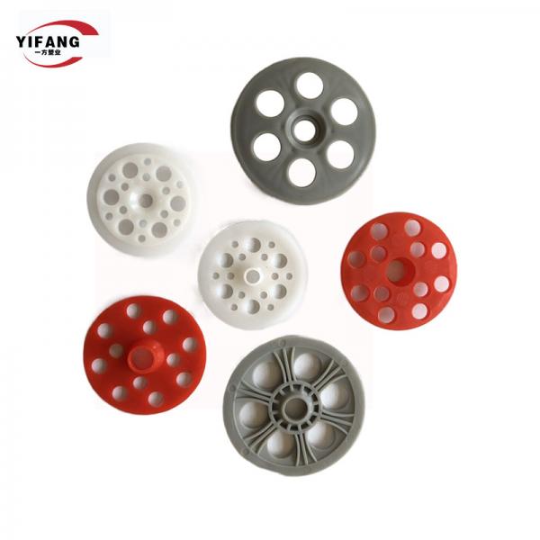 Orange Color Plastic Insulation Washers Plastic Washers For Rigid Insulation