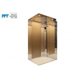 China Luxury Cabin 400Kg Residential Home Elevators 5 Persons Rated Speed 0.4M/s wholesale