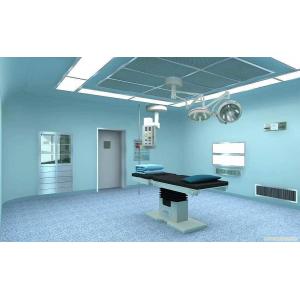 China Laminar Flow Modular Operating Theater Spray Coating Color Scratch Proof Steel supplier