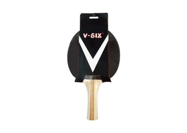 5 Ply Poplar wood 1.8mm Sponge Table Tennis Paddles with Color Handle Reverse Rubber