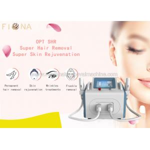 China CE permanent ICE SSR + ICE SHR hair removal acne removal and facing lifting NO pain supplier