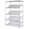 China Chrome Plated Rack Commercial Metal Retail Display Wire Shelving Unit For Retail Market wholesale