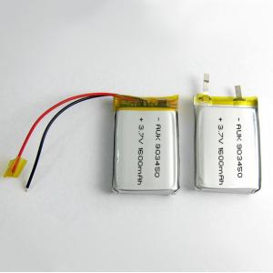 1C 3.7V 1600mAh Small LiPo Battery Lithium Polymer For PSP DVD