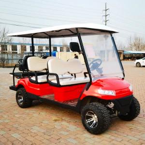 30-40mph Street Legal Electric Golf Carts Six Seater Vehicles
