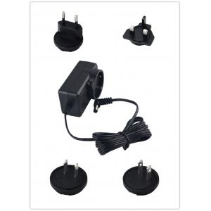 12 Volt Dc Plug In Power Supply  With Interchangeable Plug