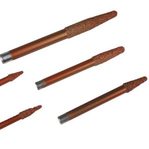 China 高品質プロフェッショナルPCDダイヤモンドストーン彫刻ビット、CNC用ろう付けテーパーナイフ wholesale