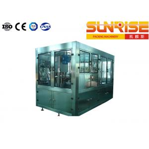 SUNRISE Carbonated Drink Filling Machine , Aluminum Canning Equipment 60 Cans/Min