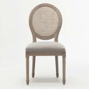 Luxury vintage french louis wedding chair Banquet ghost dining chair event stacking LV rental wood chairs