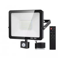 China High Lumen Outdoor PIR LED Flood Light 30W Remote Control on sale