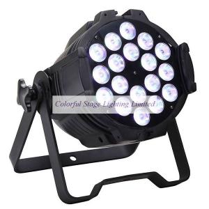 China El par del equipo de iluminación de la etapa del poder más elevado 4IN1 RGBW 18x10W LED puede supplier