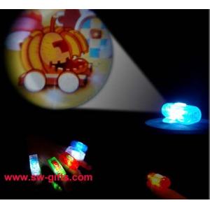 Projection Finger Lights Cartoon Patterns Projector Lamps Mini Flashlight Projection Lamp