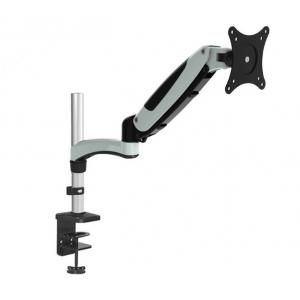 China Versatile LCD Monitor Lift , Desktop Free Punching Computer Monitor Bracket Pneumatic Arm Ergonomic supplier