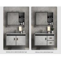 China Anti Formaldehyde Hanging Bathroom Cabinet Storage Unit 120x100x40cm on sale