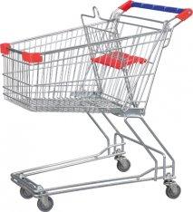 Easy Handling Supermarket Shopping Trolleys Y Asian Style Series HBE-Y-75L