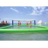 China PVC Water Park Airtight Inflatable Volleyball Court Floating For Kids Adults wholesale