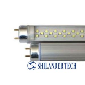 China Aluminum alloy shell with PC cover 1200mm / 12W / SMD 3528 / 216pcs LED T8 tube light supplier