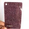 China 3-15mm Thick Glitter Acrylic Sheets 40x24 Inch Red Brown Plexiglass Plastic Custom wholesale